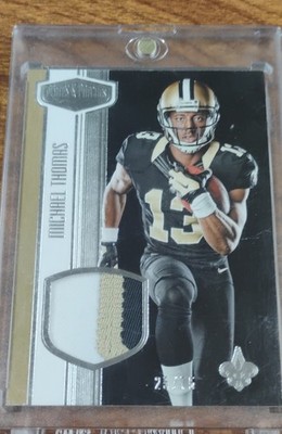 2016 Panini Plates & Patches Rookie Materials Michael Thomas #RM-MT /75(MEM, RC)