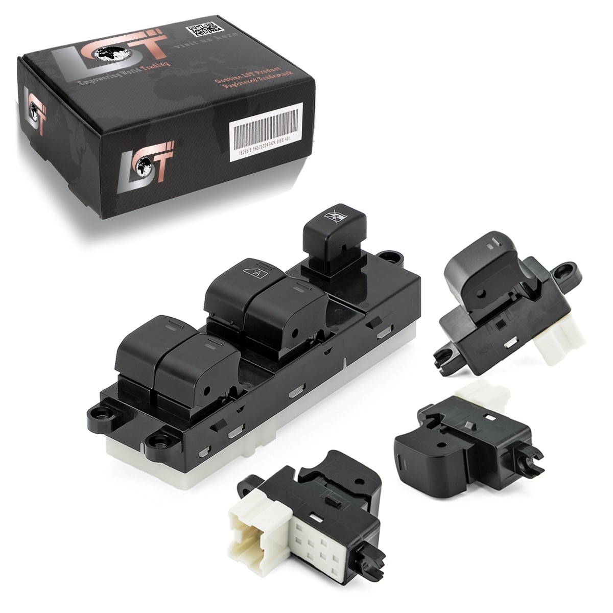 4x switch unit window lifter switch set for Nissan NP300 Navara Pathfinder