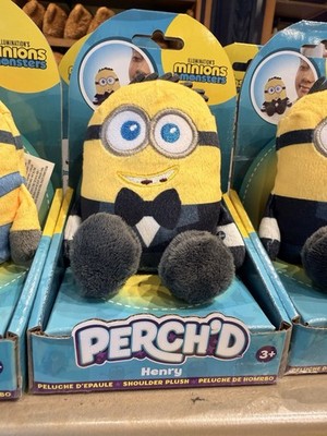 Universal Studios Despicable Me Minions And Monsters Minion Henry Shoulder Plush