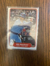1982 Fleer - Bill Buckner #589