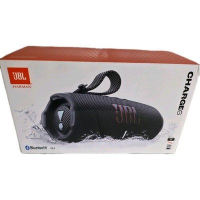 JBL Charge 6 Portable Bluetooth Wireless Speaker w/ Carrying Strap, Black