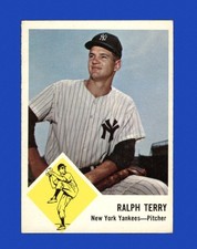 1963 Fleer Set-Break # 26 Ralph Terry EX-EXMINT *GMCARDS*