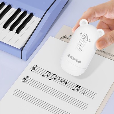 Musik Roller Stempel Roller Stempel Multifunktion Noten Notation Tabulatur für