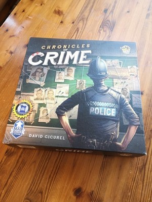Chroniken des Verbrechens Brettspiel - Lucky Duck Games - David Cicurel