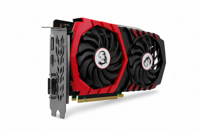  MSI GeForce GTX 1050 Ti Gaming X 4G Grafikkarte, 4GB GDDR5, DP/HDMI/DVI