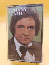Johnny Cash Songs Of Love And Life Cassette Tape Vintage Country Music 1982