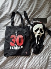 Scream 7 tote bag + ghostface mask