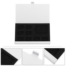 9 Slots Thumb Drive Holder Organizer Storage Case with Lanyard Waterproof