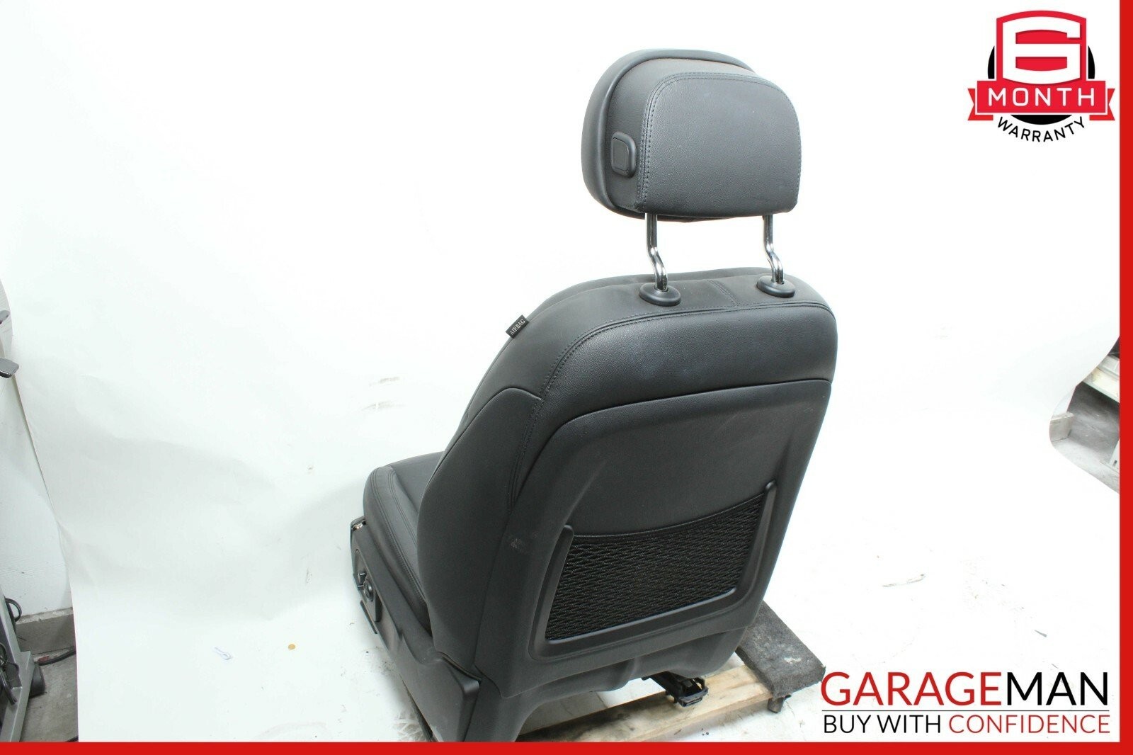 14-17 Maserati Ghibli Front Left Side Complete Seat Cushion Assembly Black OEM