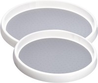 GewüRzregal KüHlschrank Drehteller, 2 StüCk KüChen Organizer Drehscheibe GewüRzk