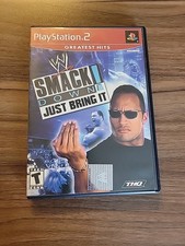 Wwe Smackdown Just Bring It (Sony Playstation 2) PS2 CIB 