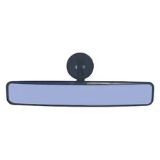 Ideal Warehouse Innovations 70-1135 Wide Magnetic Mirror, Black, Plastic