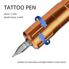 Aluminum Alloy Tattoo Pen Short Pen-type Tattoo Machine HDAA LVJE