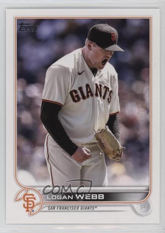 2022 Topps Update Image Variation SP (Vertical) Logan Webb #US9 0hk8