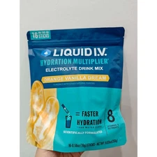 Liquid I.V. Hydration Multiplier - Orange Vanilla Dream | Electrolyte Powder