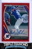 2021 Panini Prizm Draft Picks Hunter Goodman Autograph Auto Red #13/50 G652