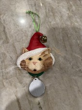 Cat In santa Hat Ornament