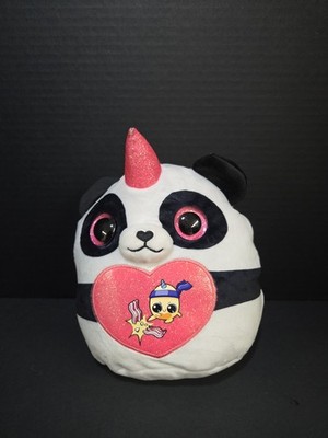 Rainbocorns Zuru Inc Eggzania Mania Panda Plush Toy 7''