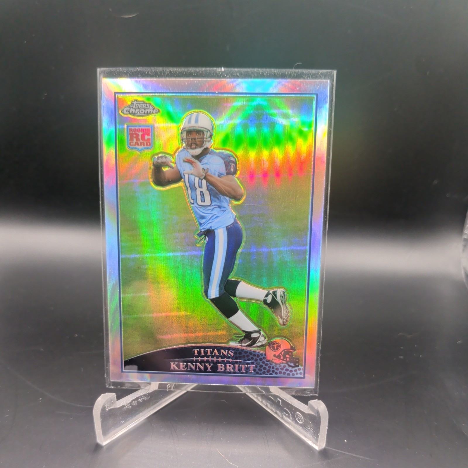Kenny Britt Topps Chrome #TC135 Refractor