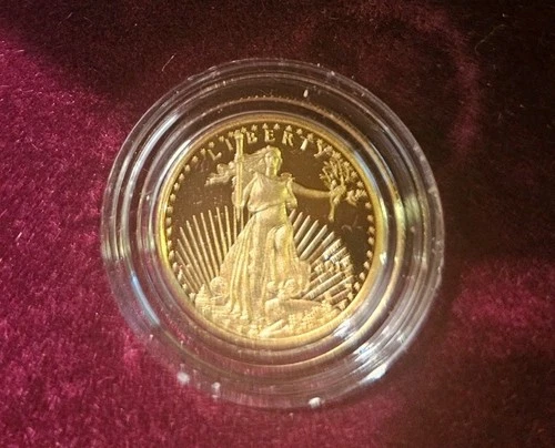 2019 AMERICAN EAGLE One-tenth Ounce GOLD PROOF Coin OGP COA