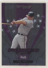 2005 Donruss Power Alley Purple /250 JD Drew #PA-9