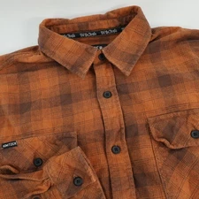 Howitzer Patriot Flannel Shirt Long Sleeve Button Up Plaid Mens XL We The People