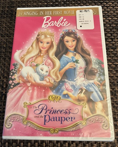 BARBIE PRINCE & THE PAUPER (DVD, 2010) Brand New Sealed - Picture 1 of 2