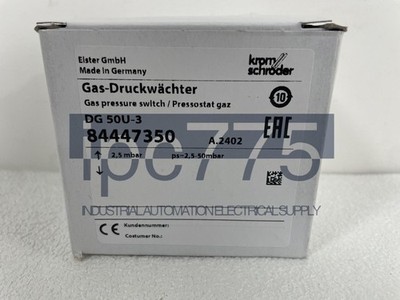 1PCS NEW Krom schroder pressure switch DG50U-3 #jd