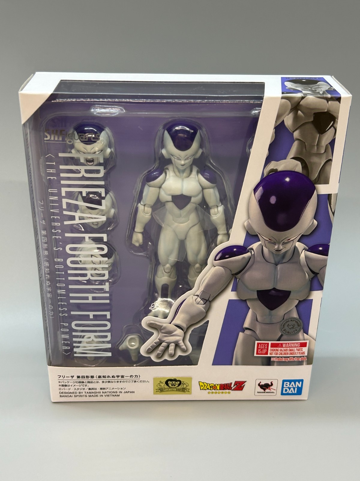 S.H.Figuarts Frieza Fourth Form Dragon Ball Z Bandai Action Figure SHF SH 115mm