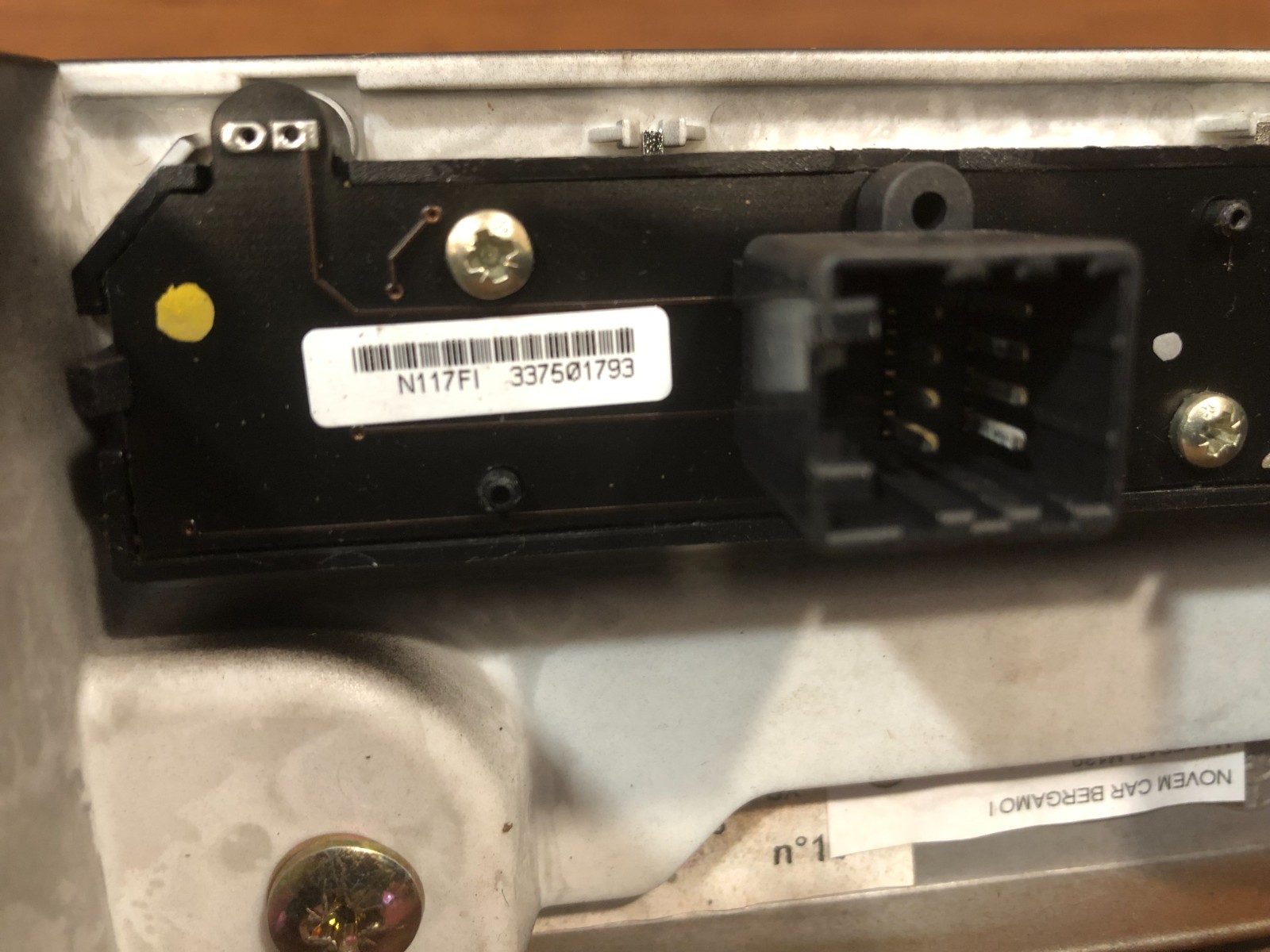 2003-2013 MASERATI QUATTROPORTE HEADLIGHT FOG LIGHT GAS TRUNK CONTROL SWITCH OEM