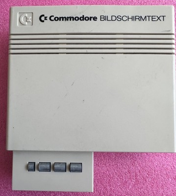 Commodore Bildschirmtext BTX Modul von SIEMENS (C 64 Modul / Cartridge), works