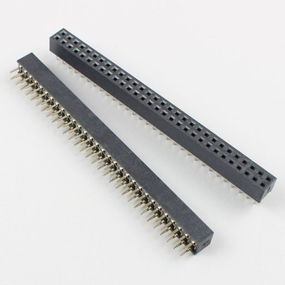 5Pcs 2mm 2.0mm Pitch 2x30 Pin 60 Pin Female Dual Row Straight Pin Header Strip