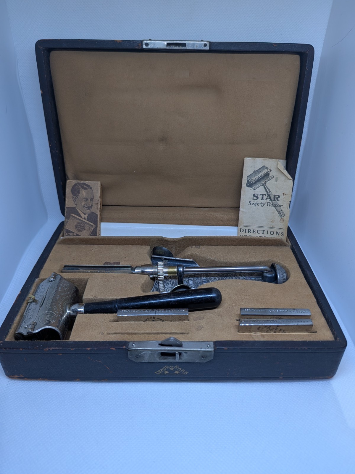 W/ Blades & Case Alberto-culver Rare