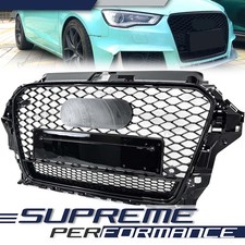 Schwarz Wabengrill Kühlergrill Front Grill für AUDI A3 8V SLine S3 TSI TDI 12-16