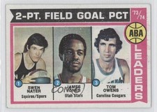 1974-75 Topps Swen Nater James Jones Tom Owens #208 0a1
