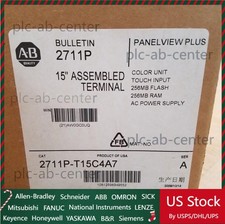 Allen Bradley 2711P-T15C4A7 Series A PanelView Plus, 15" Assembled US Free Tax