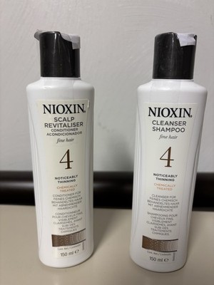 Nioxin System 4 Cleanser Shampoo & Scalp Conditioner for Fine Hair -150ml- BN