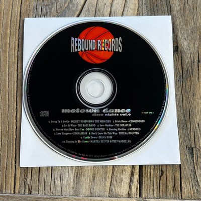 Motown Dance Disco Nights Vol 9 CD, Rebound Records, Disc Only