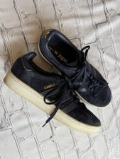 Adidas Azul Marino Gamuza Prendas para el torso bajas Tenis Campus 8.5 Ropa de calle Zapatos informales 2017