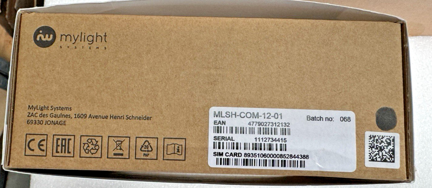 MyLight Systems MLSH-COM-12-01 Passerelle de communication CPL rail DIN - 3