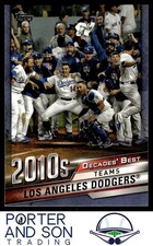 Los Angeles Dodgers Decades' Best Blue 2020 Topps #DB-85 Dodgers Baseball Card