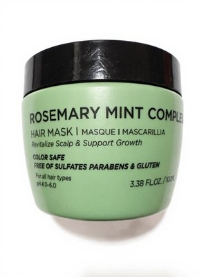 Luseta Rosemary Mint Complex Hair Mask Revitalize Scalp Color Safe 3.38oz New