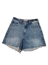 Abercrombie & Fitch Curve Love The Dad Short High Rise Denim Shorts Women?s 27/4