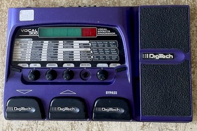Digitech Vocal 300 Effects Pedal Used READ No Power Source -WORKS