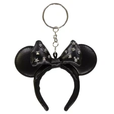 Japan Tokyo Disney Resort Minnie Studs Headband Ear Keychain 【US STOCK】