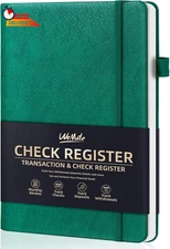 WEMATE Check Registers for Personal Checkbook,Checkbook Register & Log,Track Dep