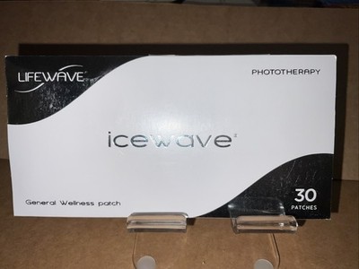 LIFE WAVE ice wave 3袋 LifeWave IceWave, 30 Patches - Pain Relief Non-Drug - Exp. 8/2026