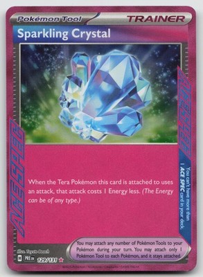 Sparkling Crystal 142/142 SCR Pokemon TCG ACE SPEC Rare Holofoil NM
