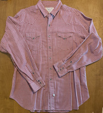 Polo Ralph Lauren Authentic Dunagrees Western Snap Shirt Y2K Size M