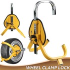 Heavy Duty Wheel Clamp Lock Cars Trailer Caravan Security Car Locking Anti Theft
